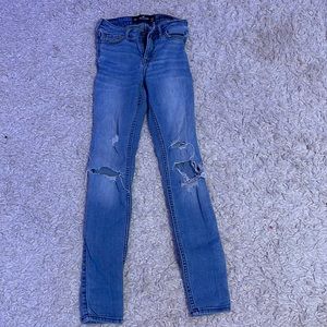Hollister ripped jeans